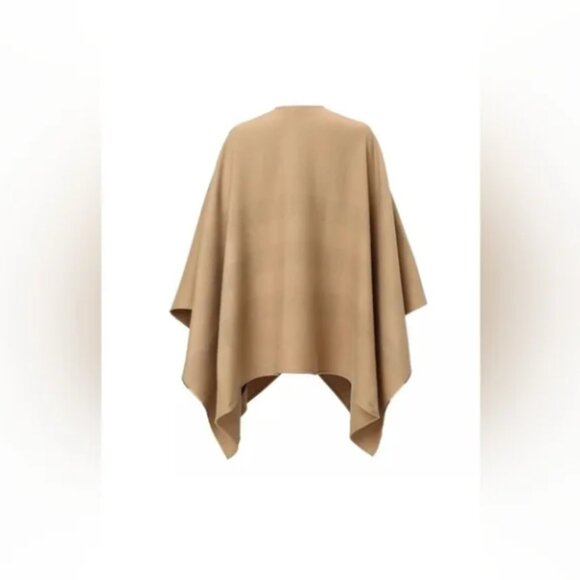 Burberry Reversible Check Wool Cape - Picture 7 of 7